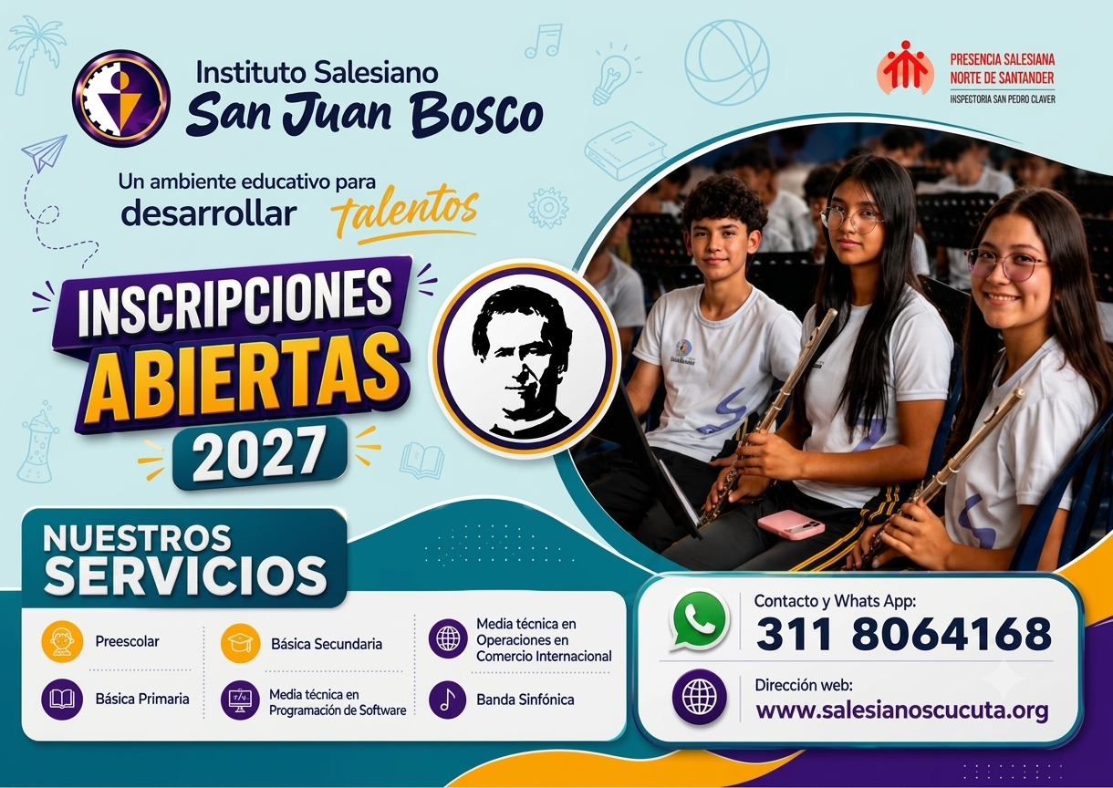 Inscripciones abiertas 2027